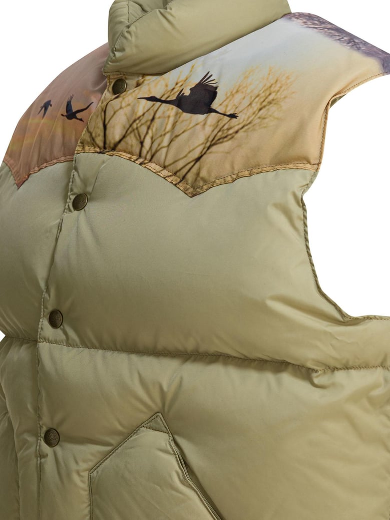 needles x rocky mountain featherbed sleeveless jacket by Selfnex