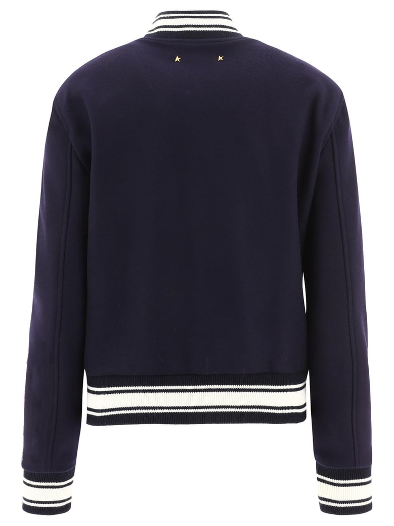 wool bomber jacket by Selfnex
