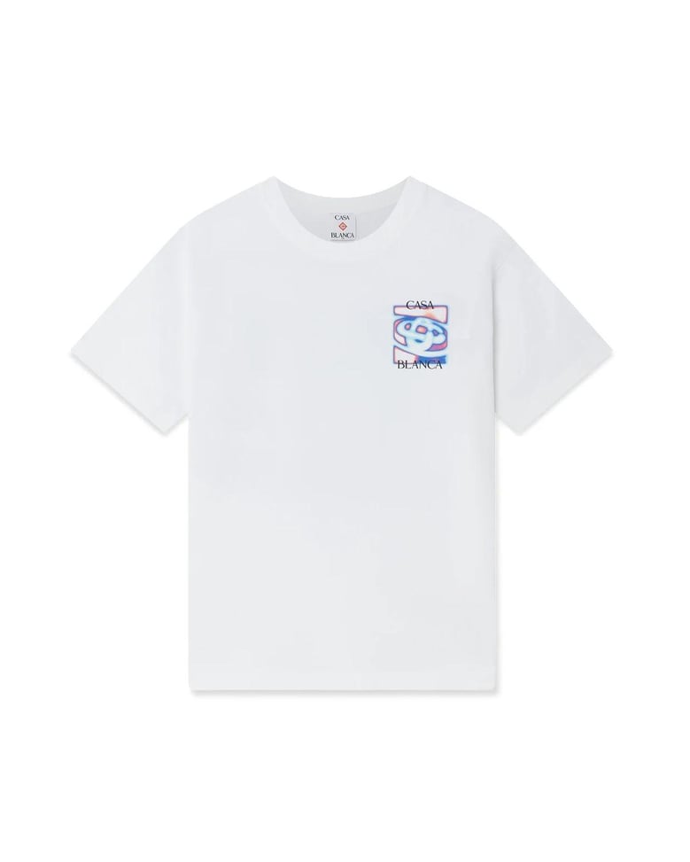 tshirt bright white jersey by Selfnex