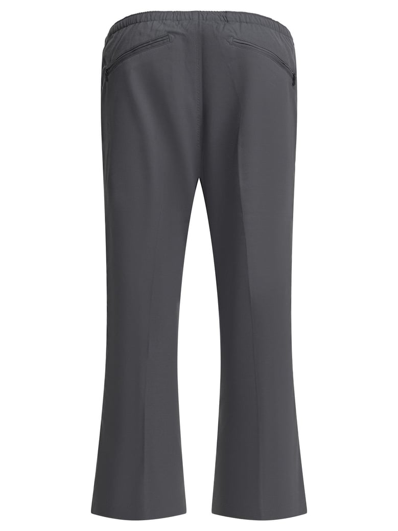 boot-cut cavalry twill pants by Selfnex