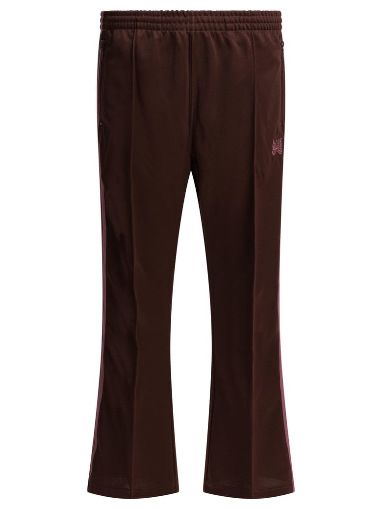 boot-cut poly smooth sport pants by Selfnex