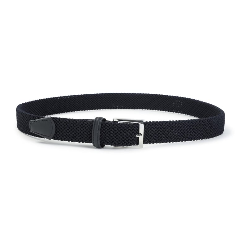 navy blue elastic belt by Selfnex