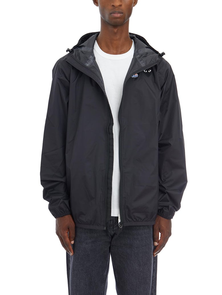 cdg x k-way hooded jacket by Selfnex