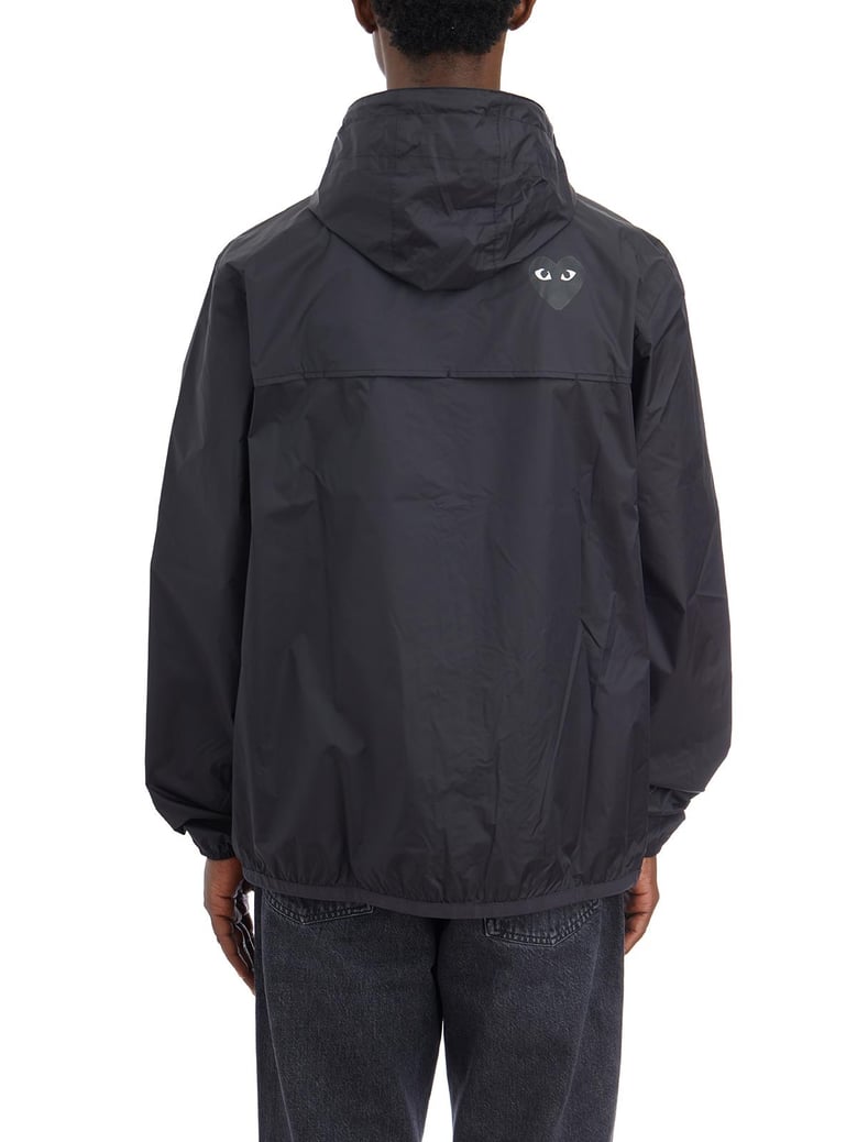 cdg x k-way hooded jacket by Selfnex