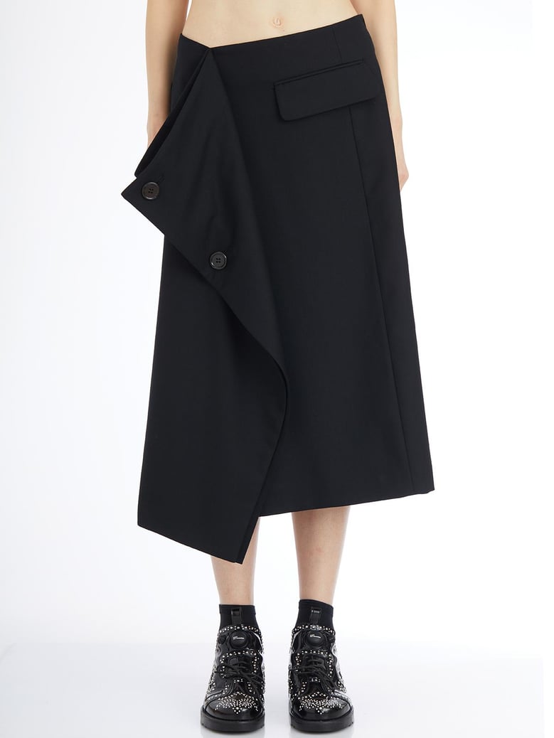 long wool skirt by Selfnex