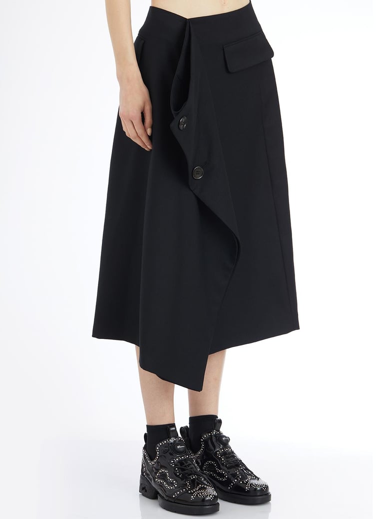 long wool skirt by Selfnex