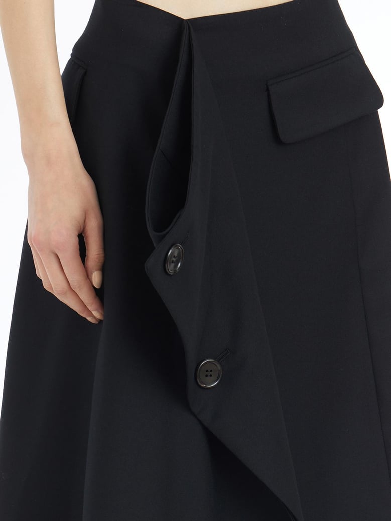 long wool skirt by Selfnex