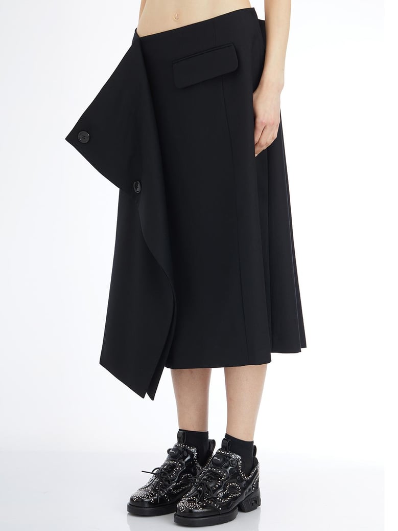 long wool skirt by Selfnex