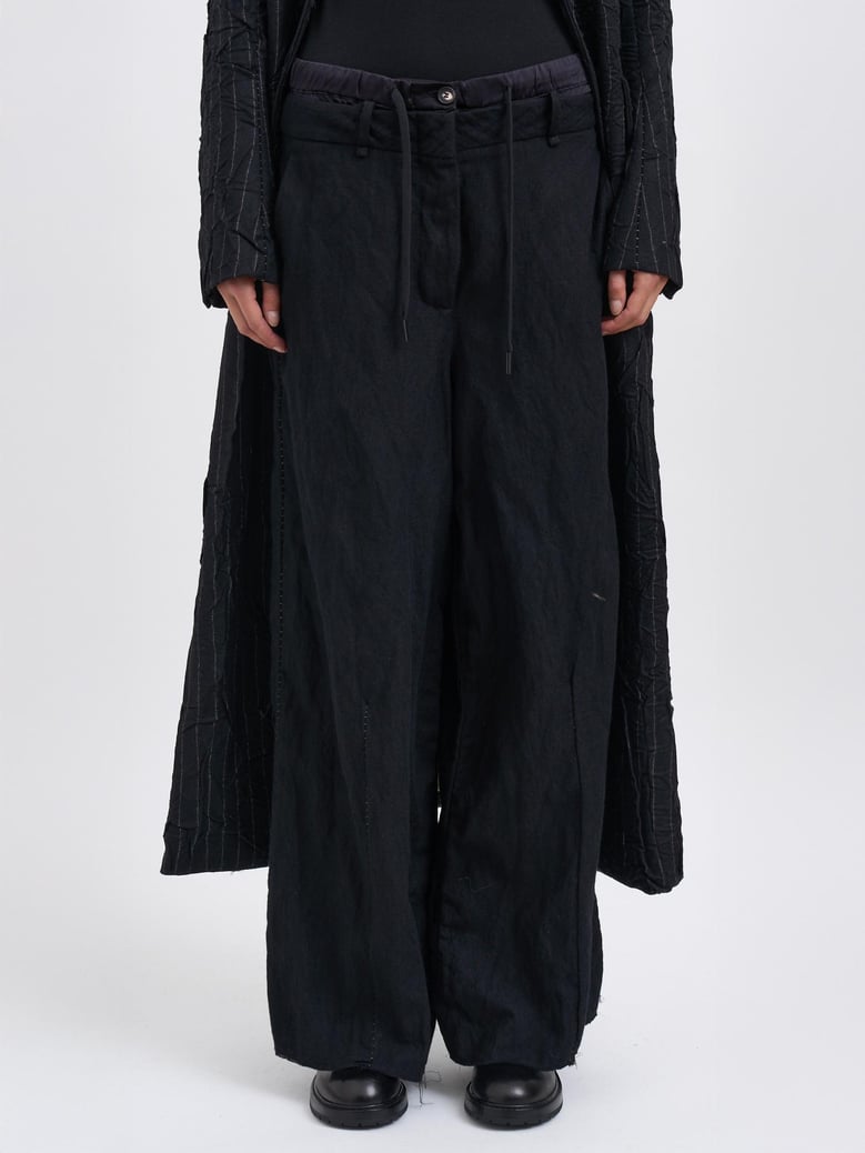 oversized wool trousers by Selfnex
