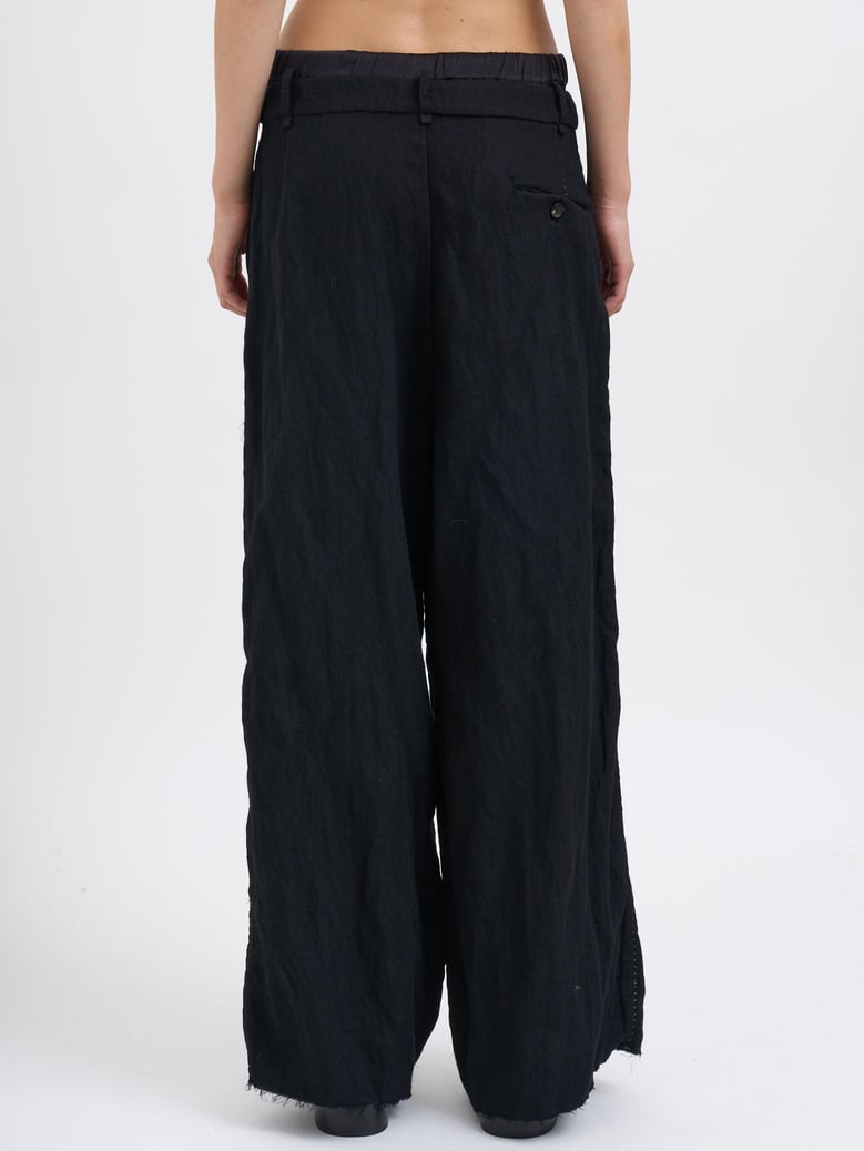oversized wool trousers by Selfnex