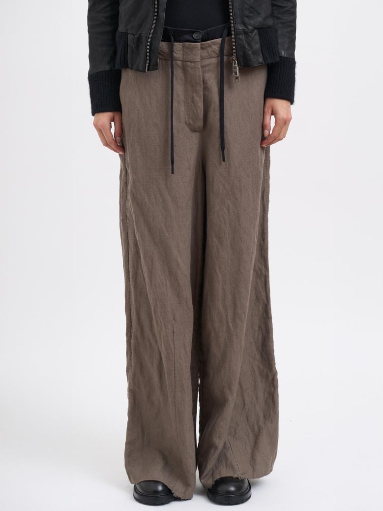 oversized wool trousers by Selfnex
