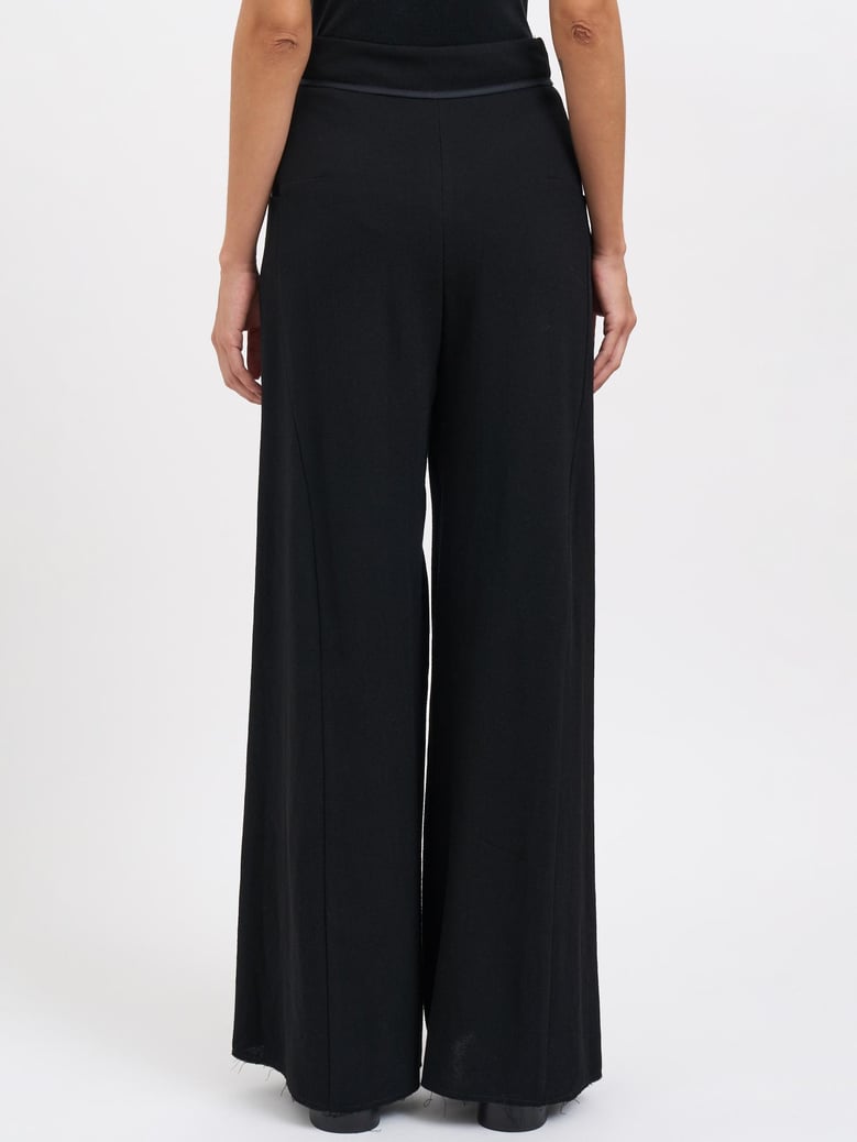 wide trousers with belt by Selfnex