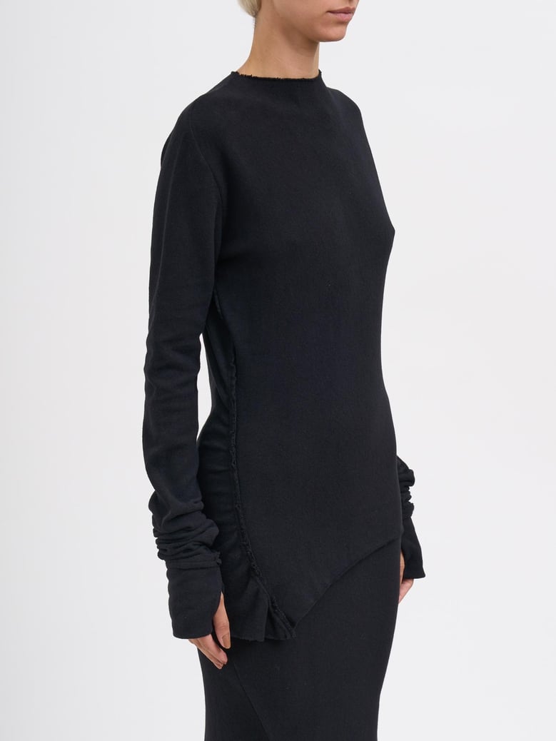 stretch cotton sweater by Selfnex