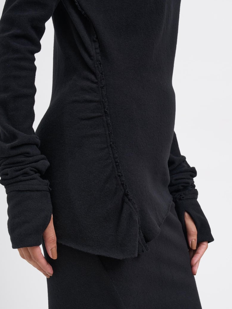 stretch cotton sweater by Selfnex