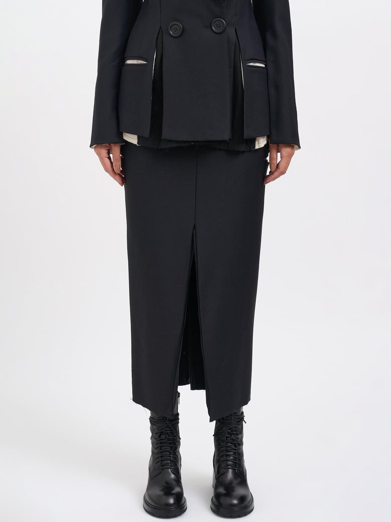 skirt with belt by Selfnex