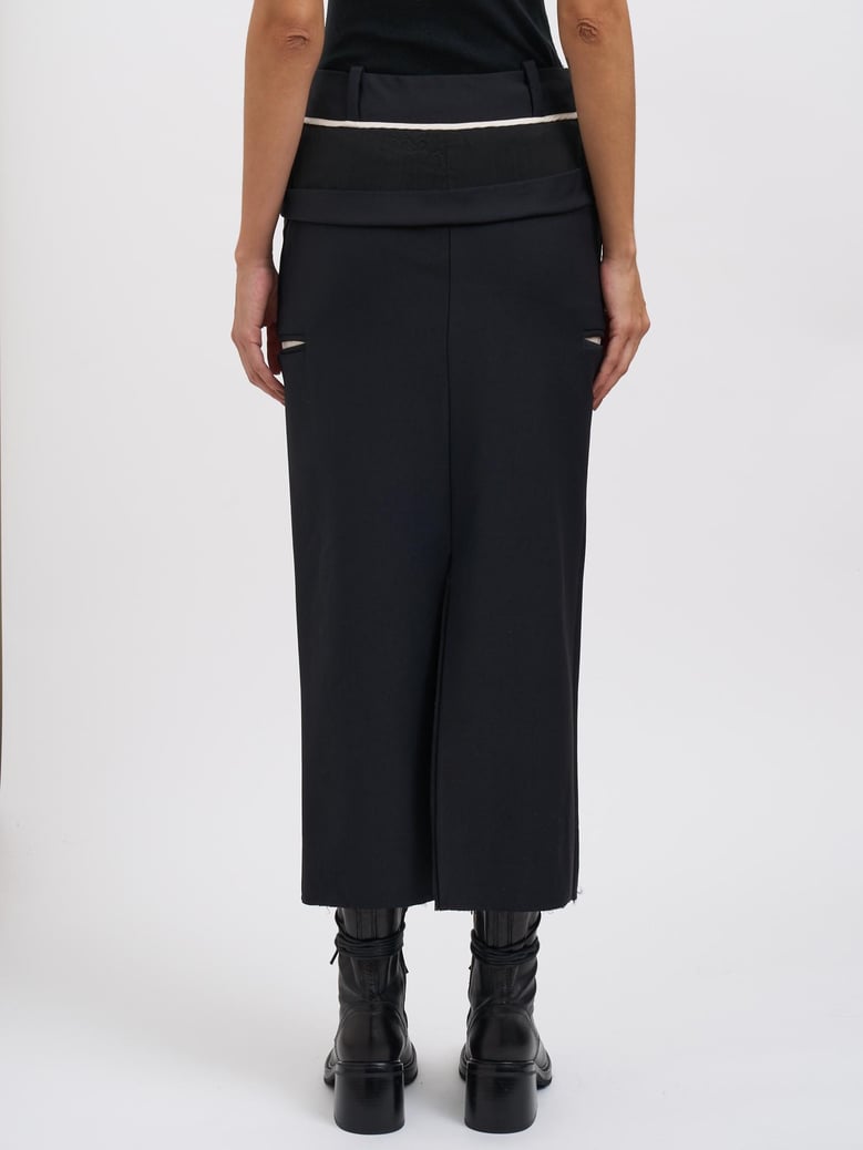 skirt with belt by Selfnex