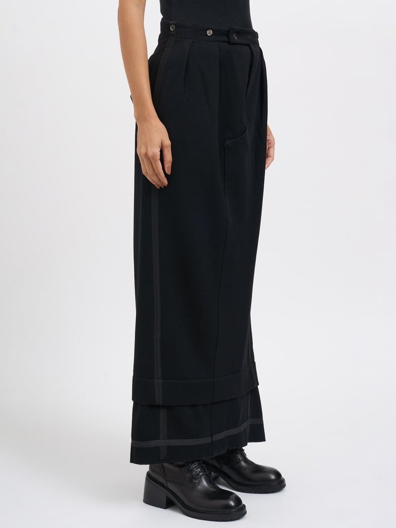 long wool skirt by Selfnex