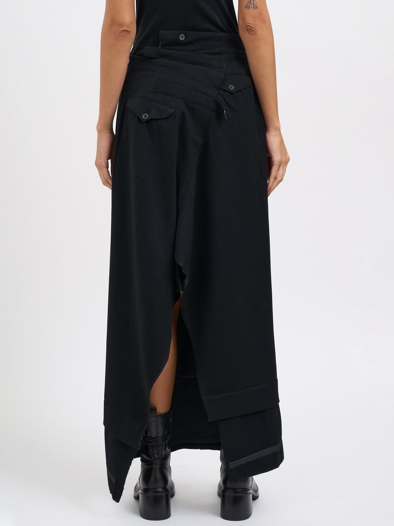 long wool skirt by Selfnex