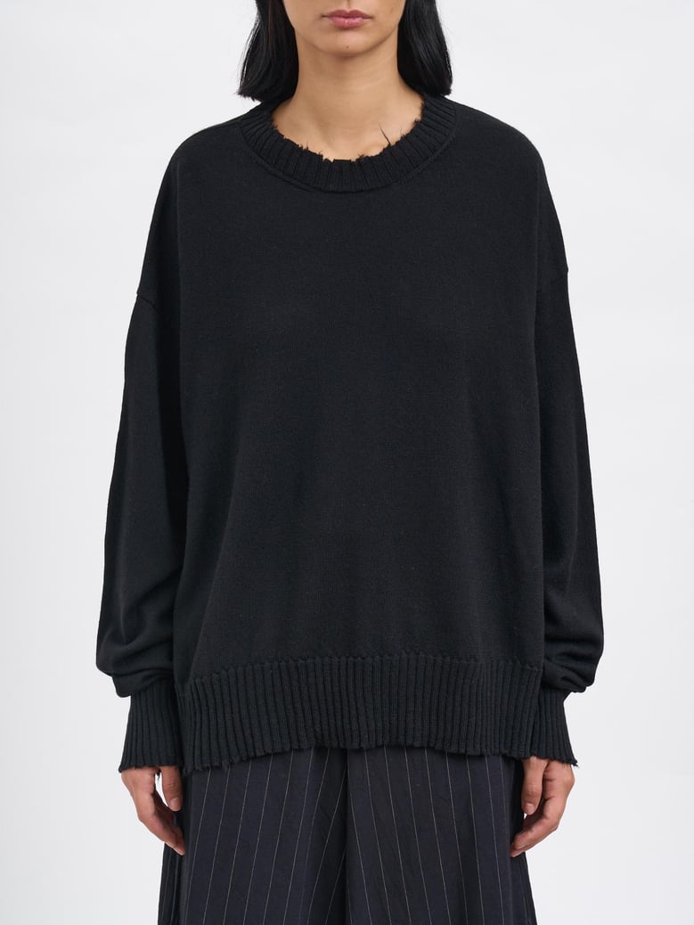 over flared sweater by Selfnex