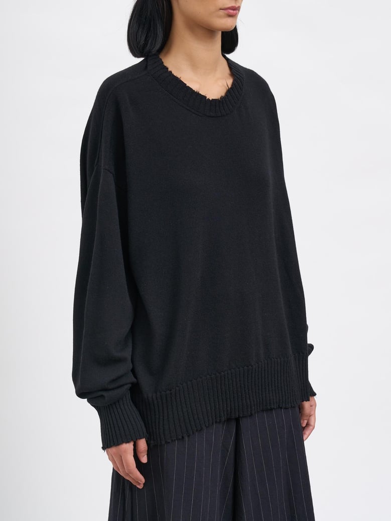 over flared sweater by Selfnex