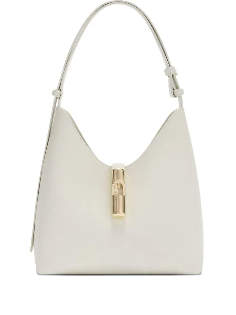 goccia night calf leather small hobo bag by Selfnex