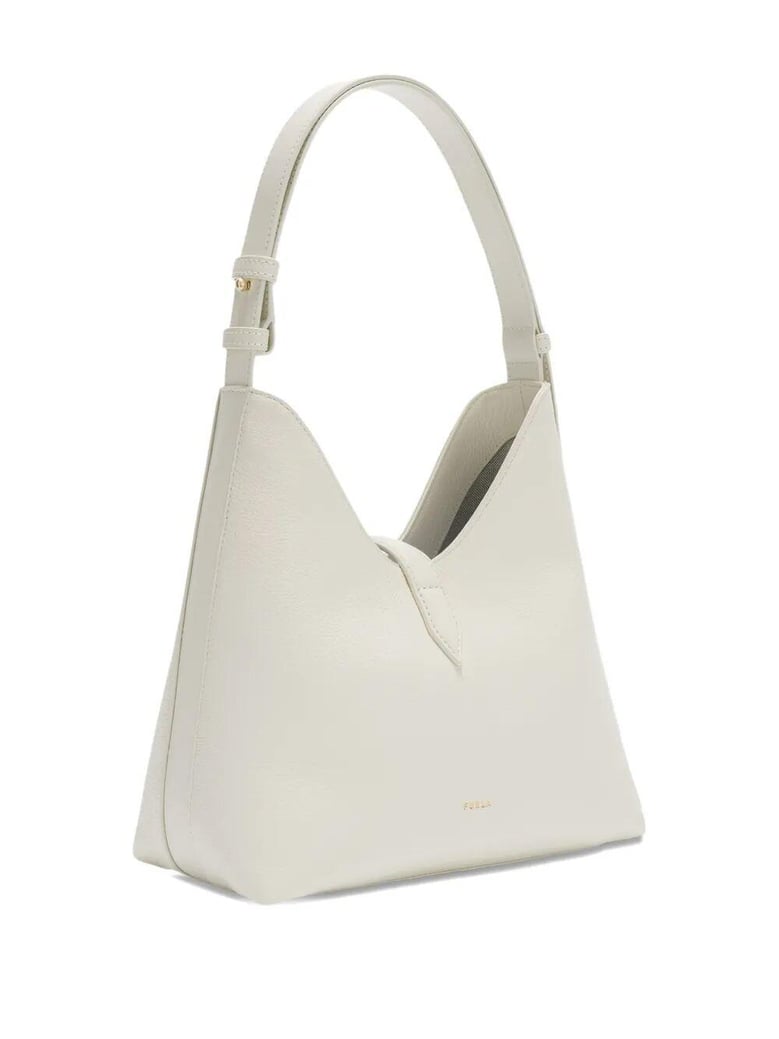 goccia night calf leather small hobo bag by Selfnex