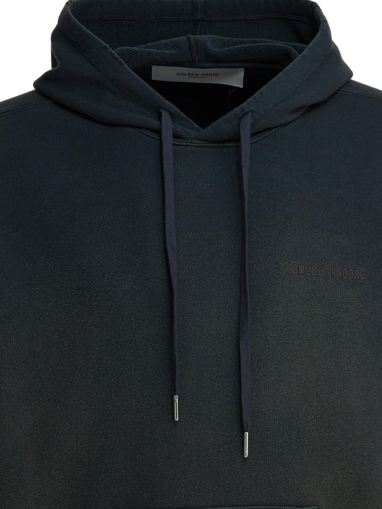 bleached effect hoodie by Selfnex