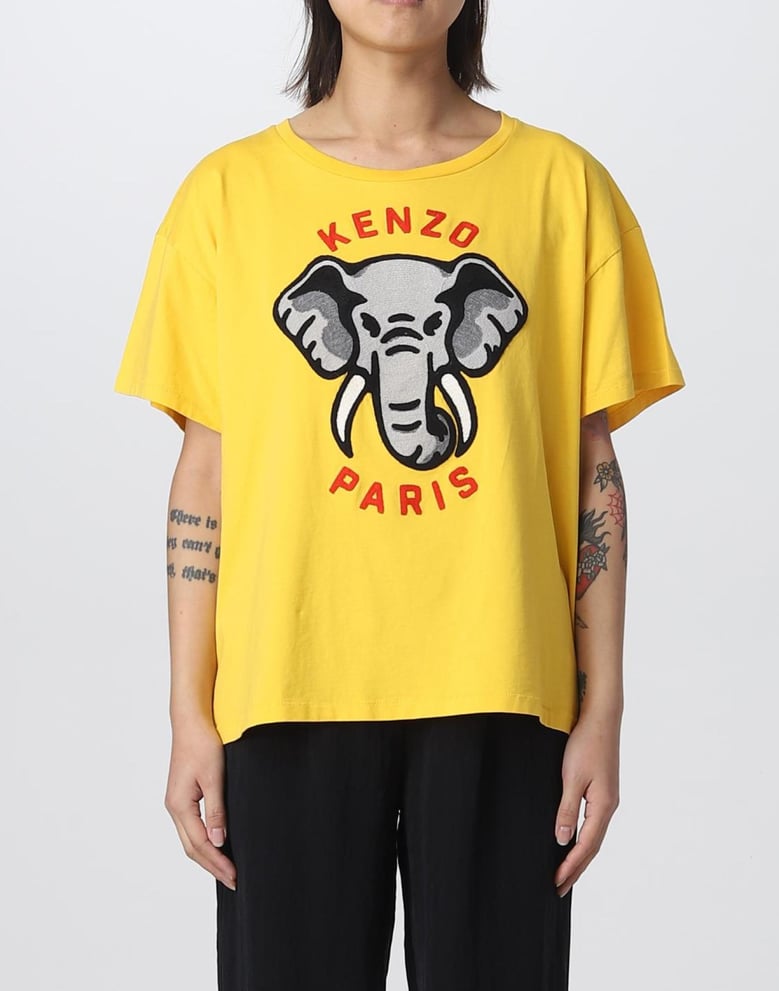 elephant logo relaxed fit t-shirt by Selfnex