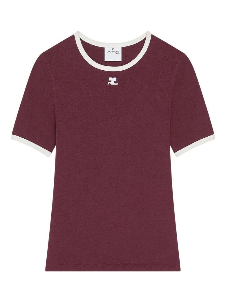 signature contrast tshirt by Selfnex