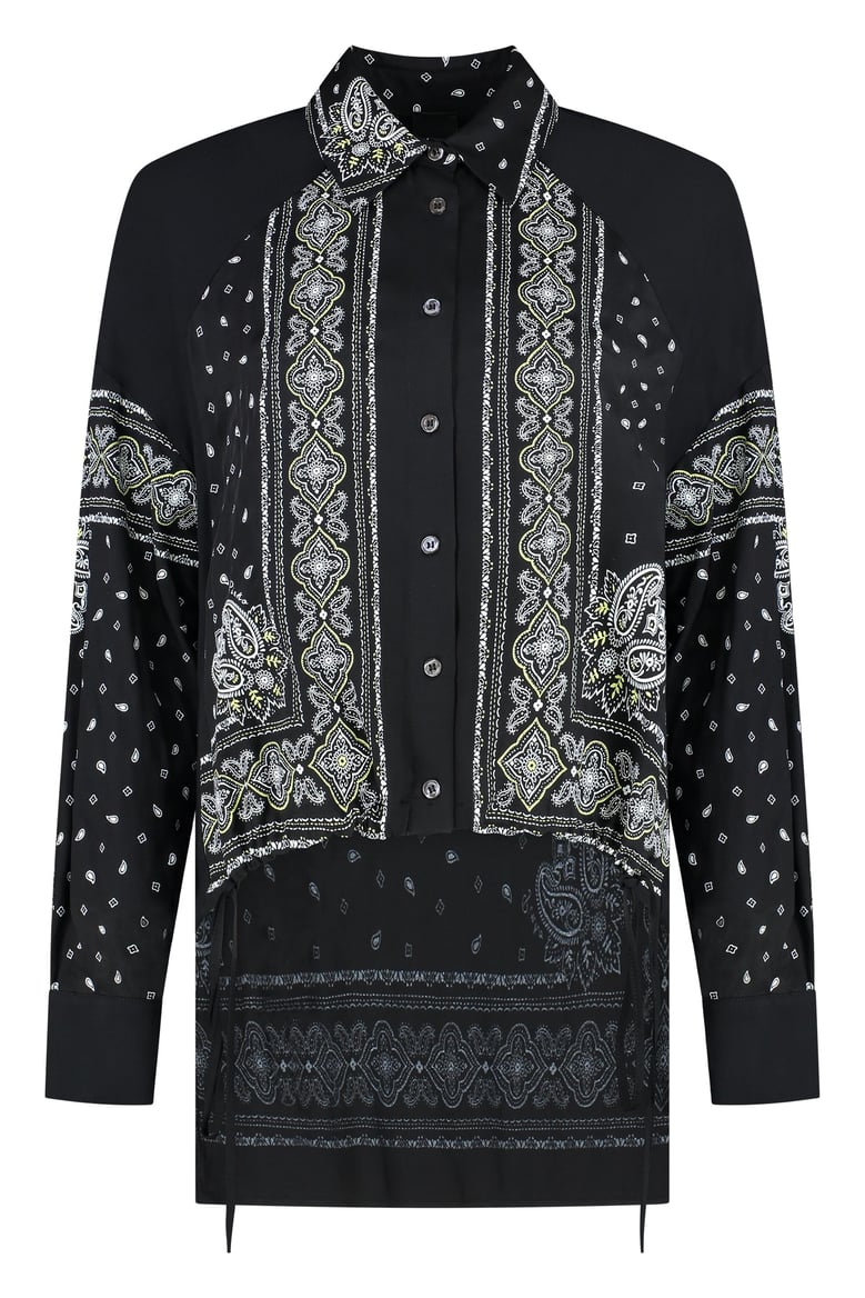 printed viscose shirt by Selfnex