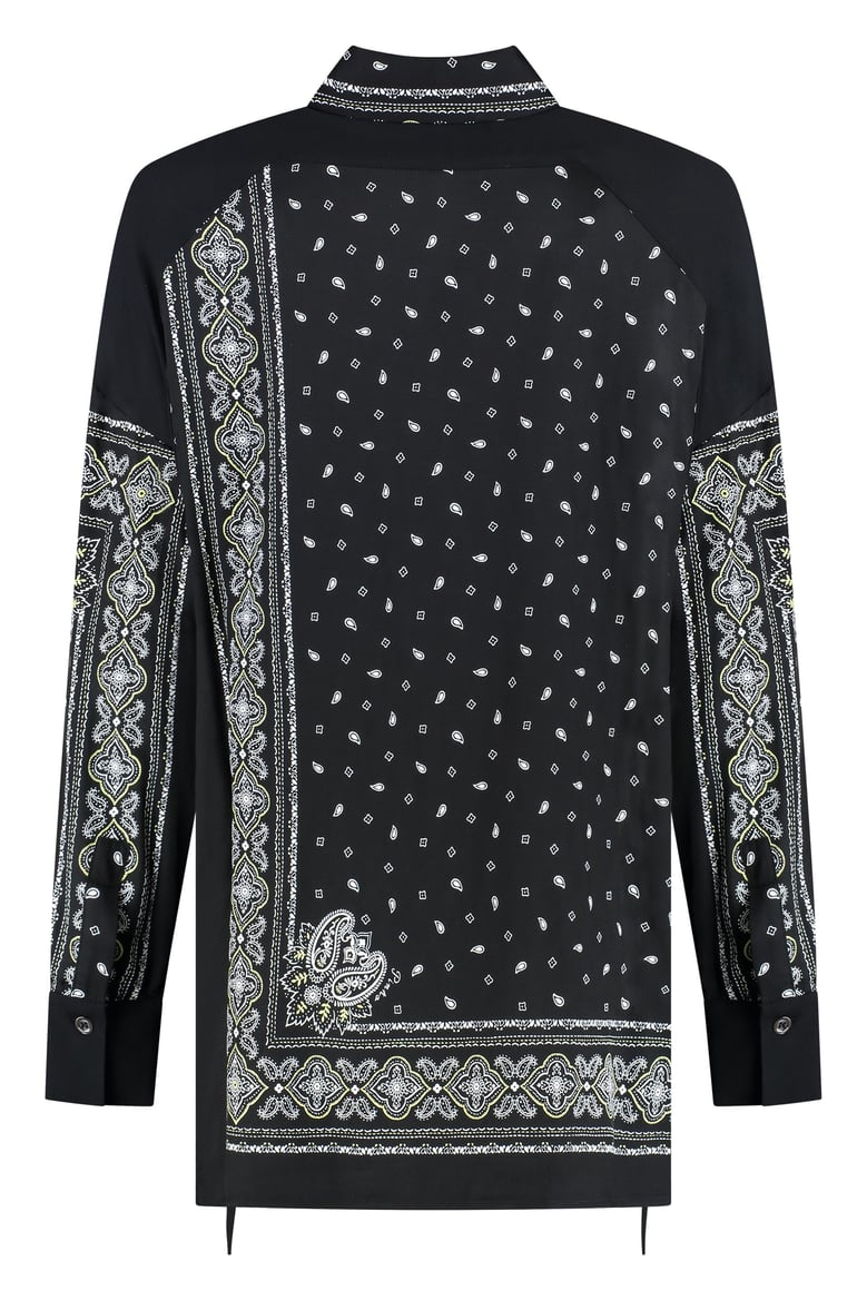 printed viscose shirt by Selfnex