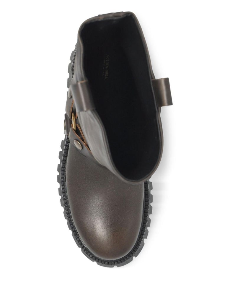 flat ankle boots by Selfnex