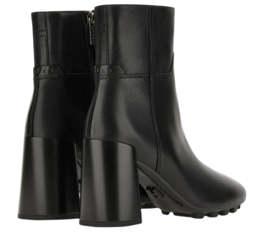 h695 leather ankle boots by Selfnex