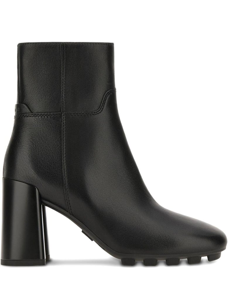 h695 leather ankle boots by Selfnex