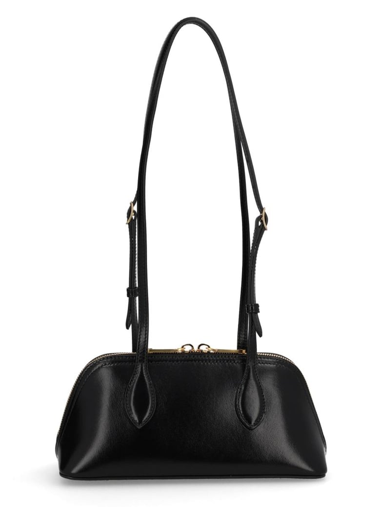 black calf handbag by Selfnex