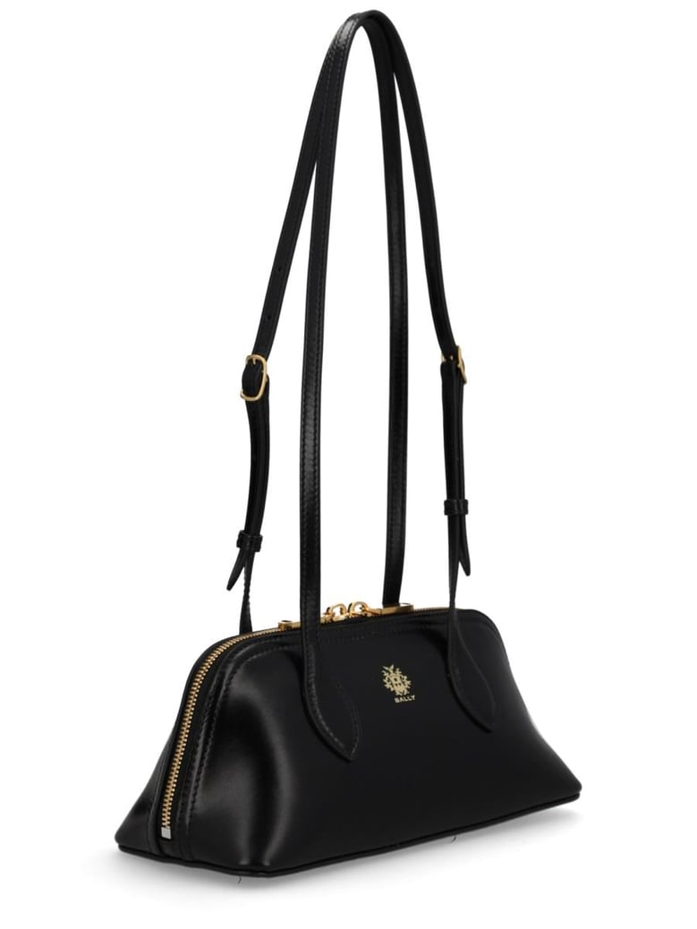 black calf handbag by Selfnex