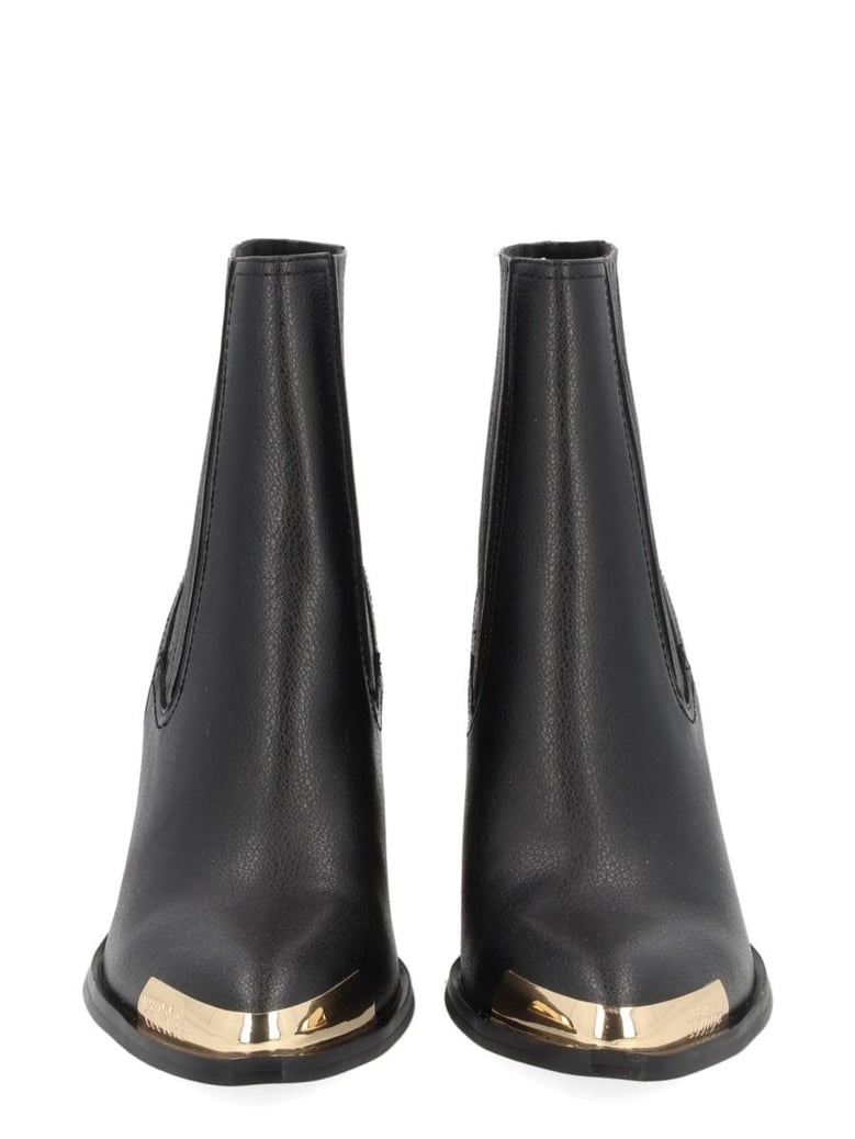 black abs heel boot by Selfnex
