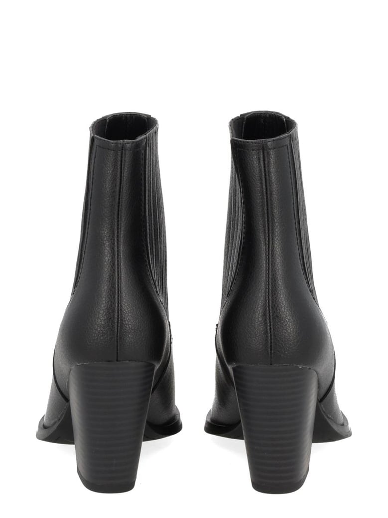 black abs heel boot by Selfnex