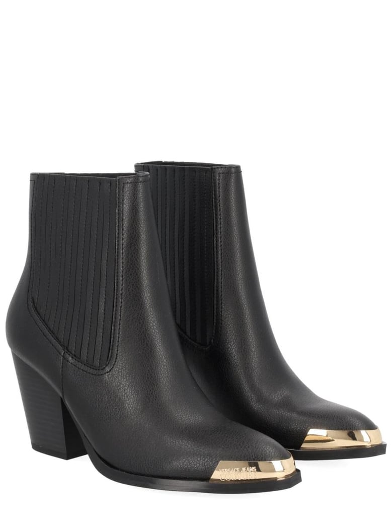 black abs heel boot by Selfnex