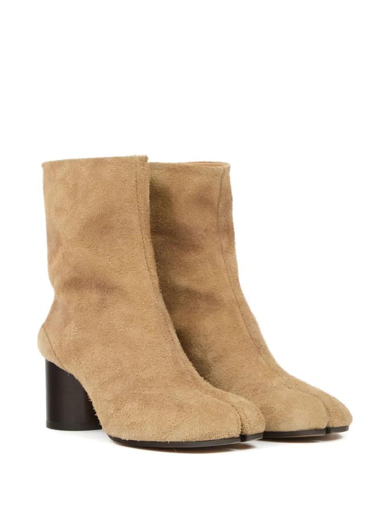brown leather boots by Selfnex