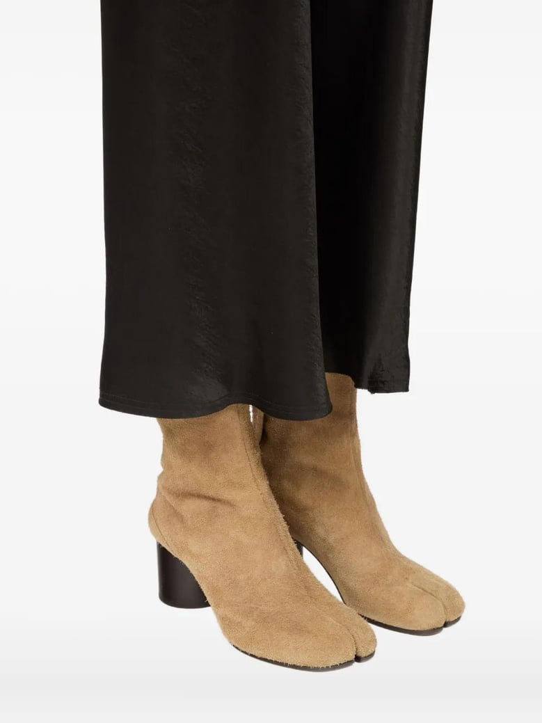 brown leather boots by Selfnex
