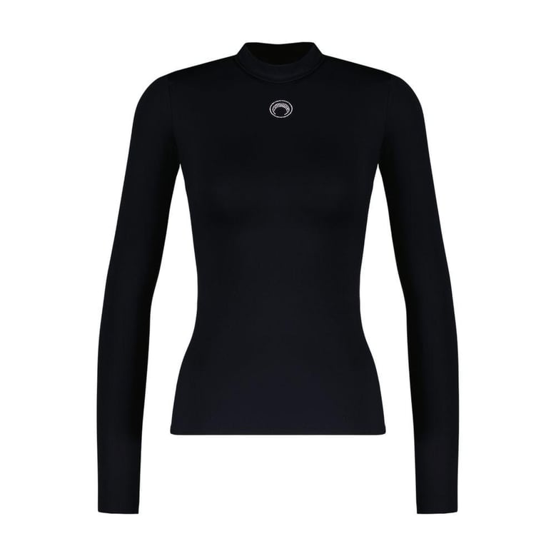 black polyamide top by Selfnex