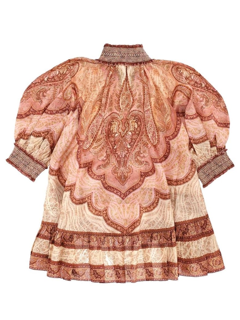 wanderlust ruffle blouse by Selfnex