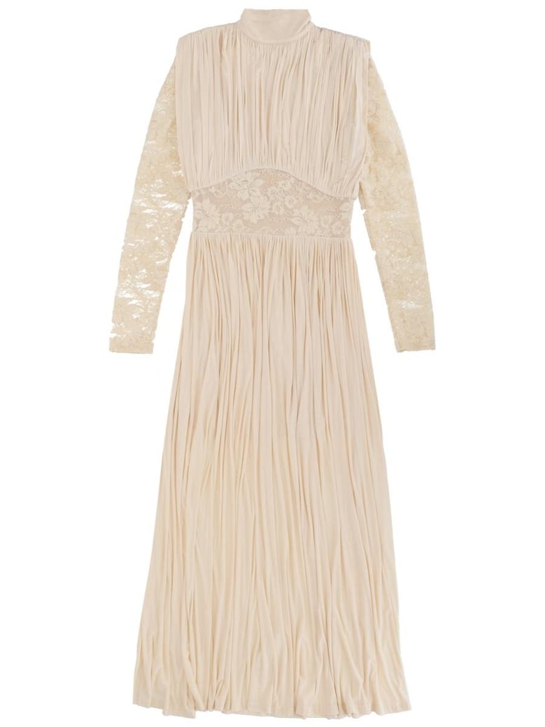 ivory viscose dress by Selfnex