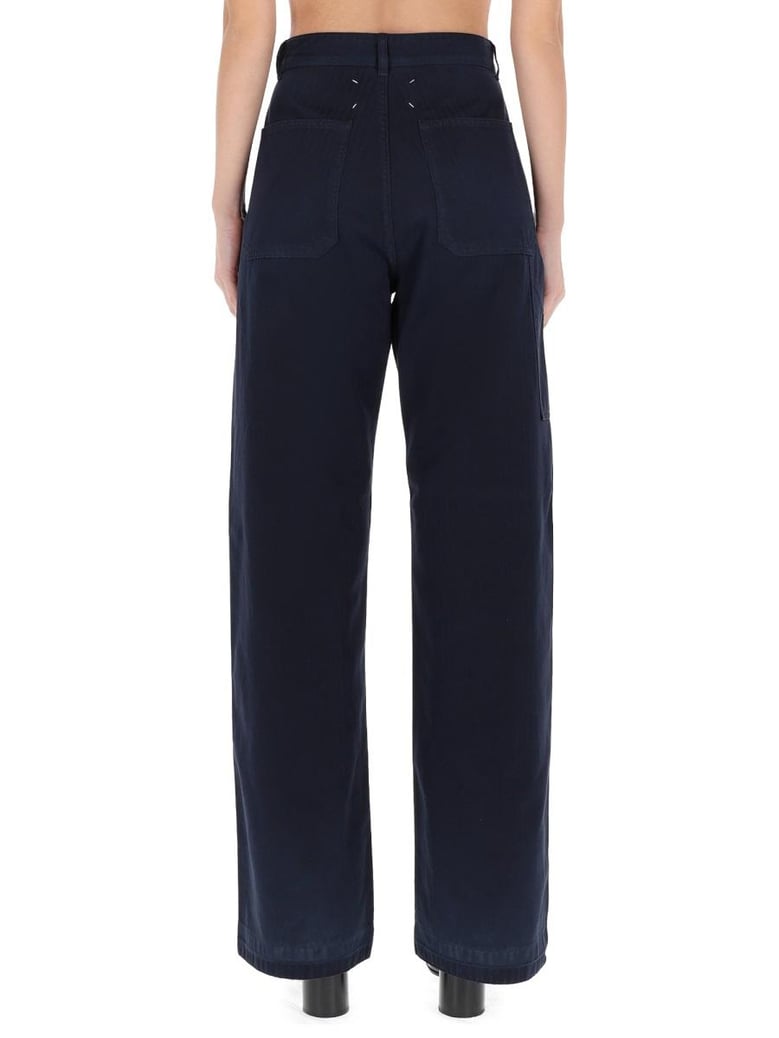 blue cotton jeans by Selfnex