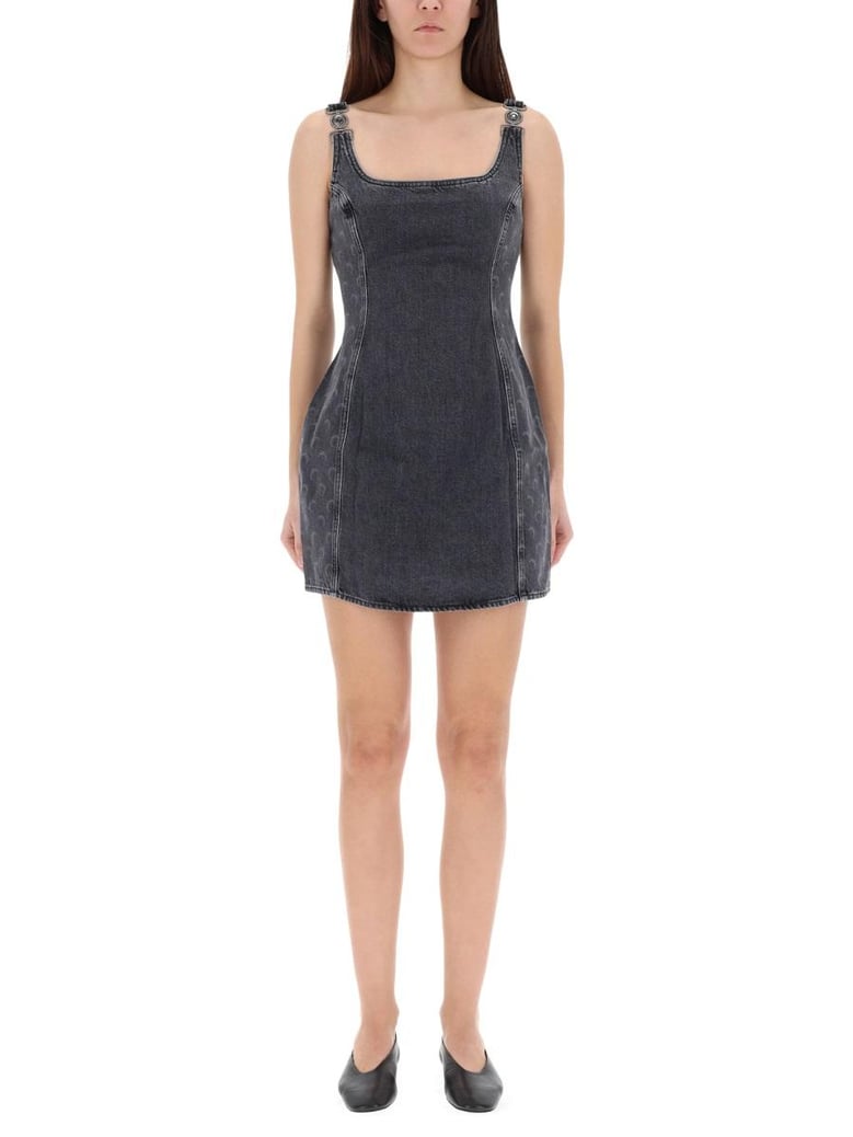 grey cotton dress by Selfnex