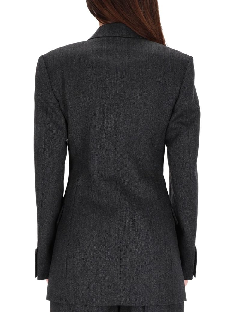 black wool dress by Selfnex