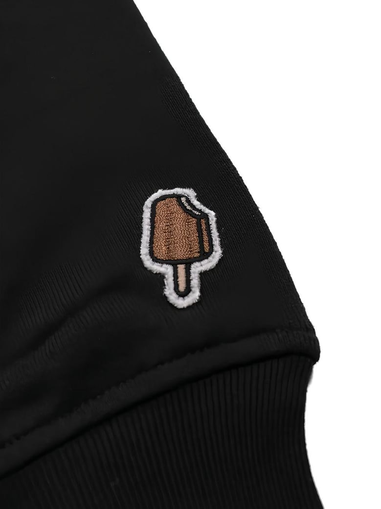 running dog cotton hoodie by Selfnex