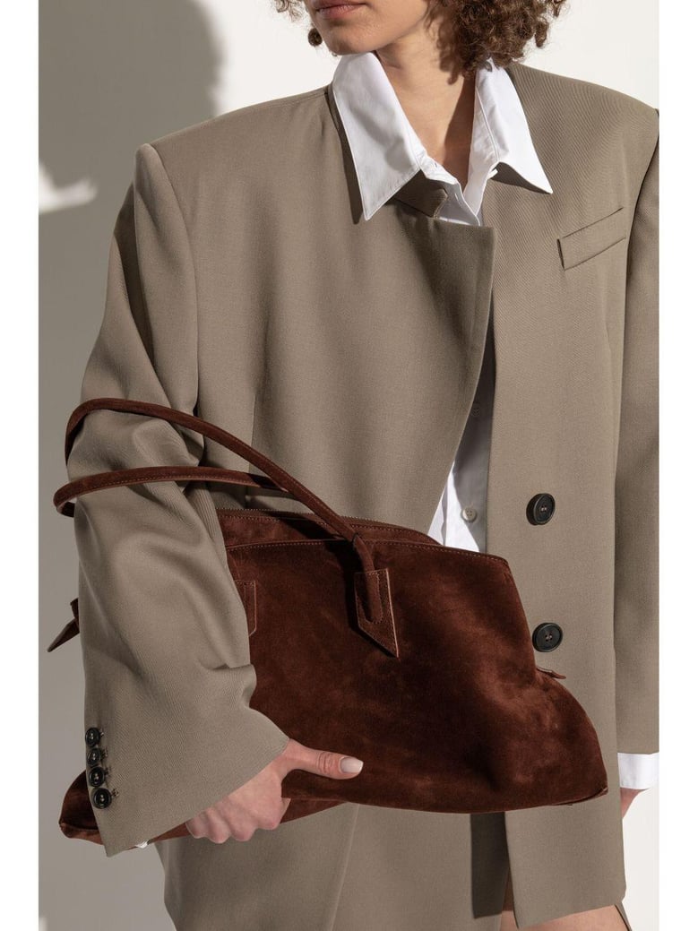 bag the walk medium in suede by Selfnex