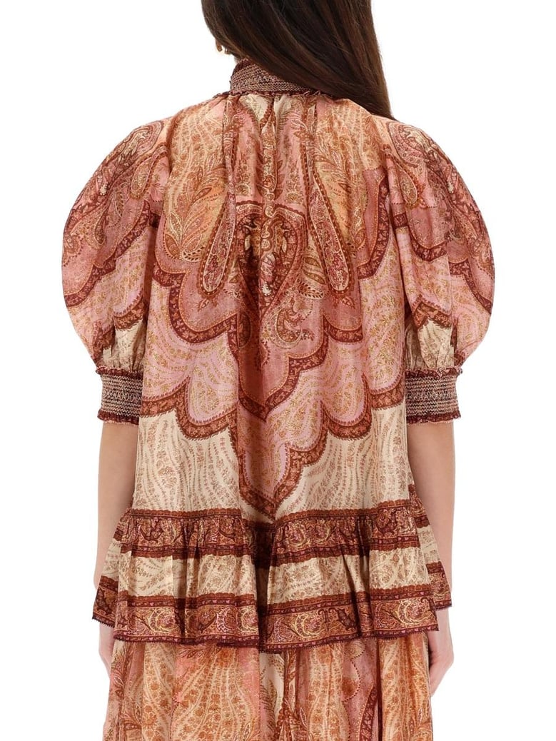 wanderlust silk blouse by Selfnex